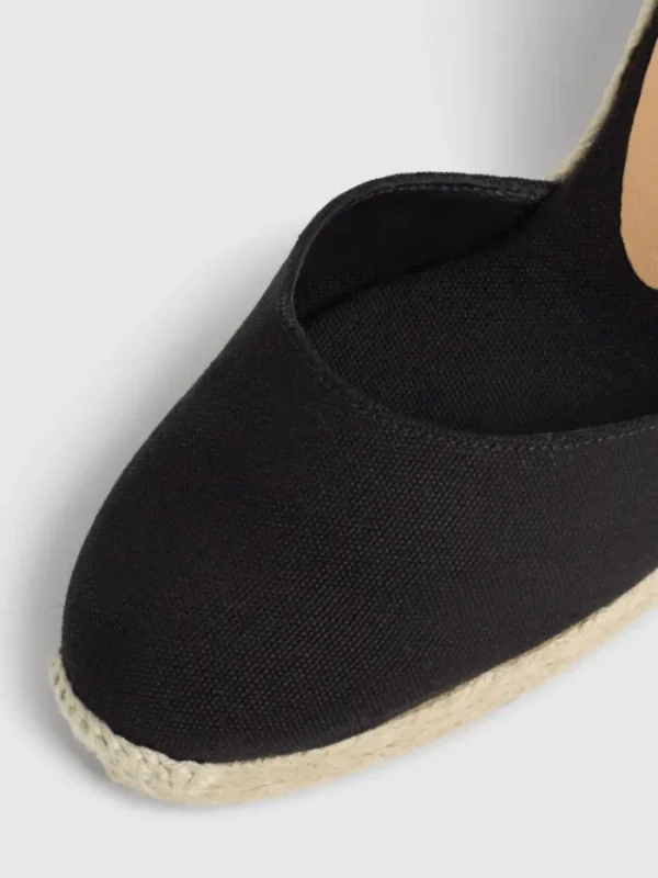 Castaner Footwear | Footwear^CARINA/8 Black Espadrille Wedges 020962 100