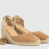 Castaner Footwear | Footwear^CARINA/8 Espadrille Wedges In Suede Tostado 021740-2008