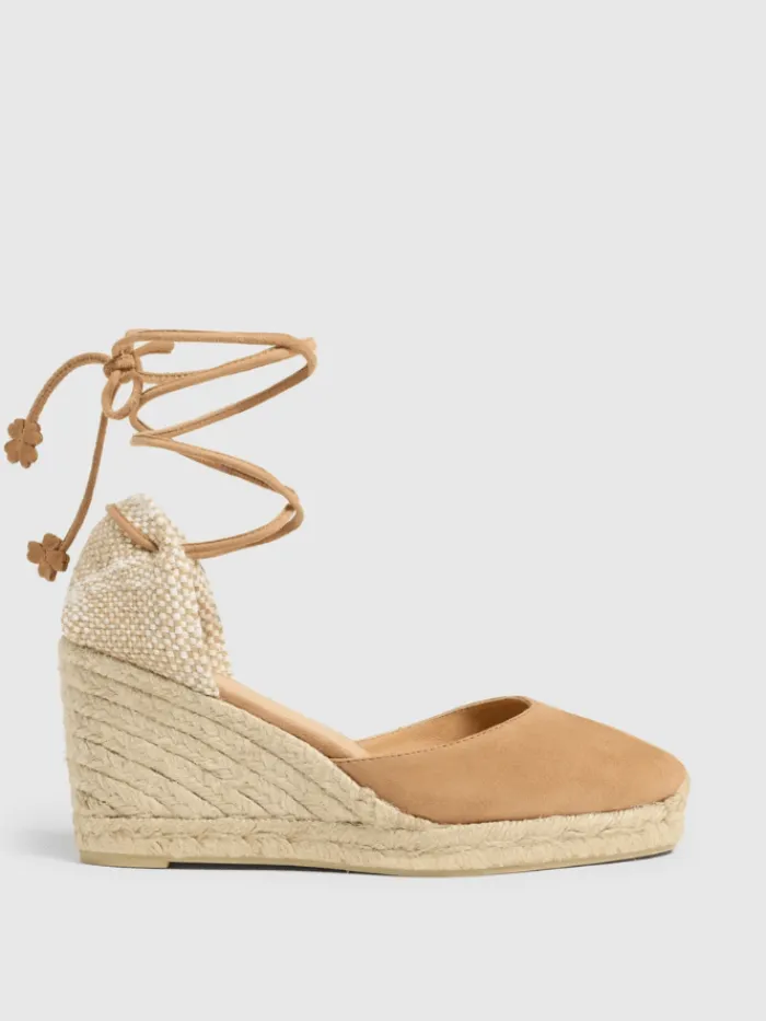 castaner_carina_espadrill_1.webp Castaner Footwear | Footwear^CARINA/8 Espadrille Wedges In Suede Tostado 021740-2008