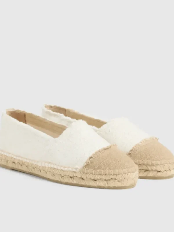 Castaner Footwear | Footwear^KAMPALA Espadrilles In White And Gold 022718 4078