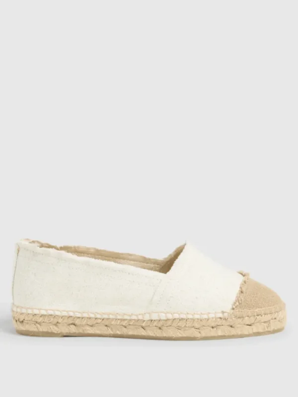 Castaner Footwear | Footwear^KAMPALA Espadrilles In White And Gold 022718 4078