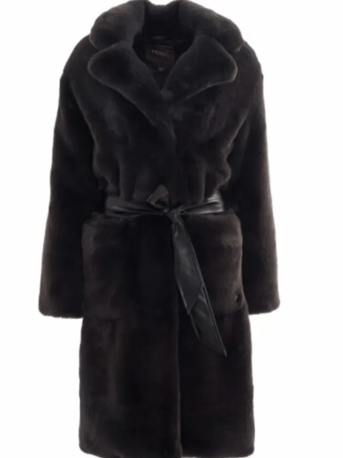 freed_lily_long_faux_fur__0.webp Freed Coats And Jackets | Faux Fur Edit^Lily Long Faux Fur Coat in Coal Black