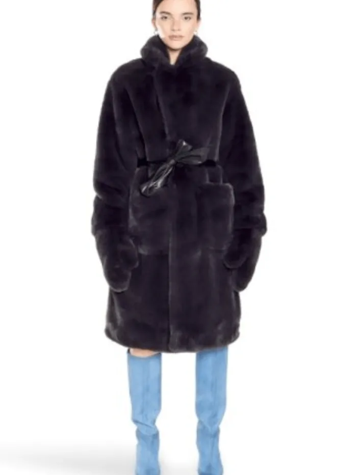 freed_lily_long_faux_fur__1.webp Freed Coats And Jackets | Faux Fur Edit^Lily Long Faux Fur Coat in Coal Black