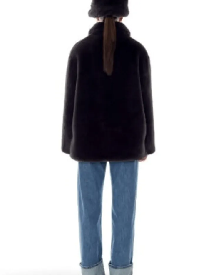 freed_riley_faux_fur_hip__3.webp Freed Coats And Jackets | Faux Fur Edit^Riley Faux Fur Hip Length Coat In Coal Black