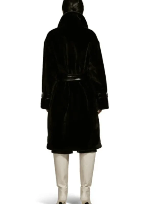 Freed Coats And Jackets | Faux Fur Edit^Violet Faux Fur Long Coat In Black