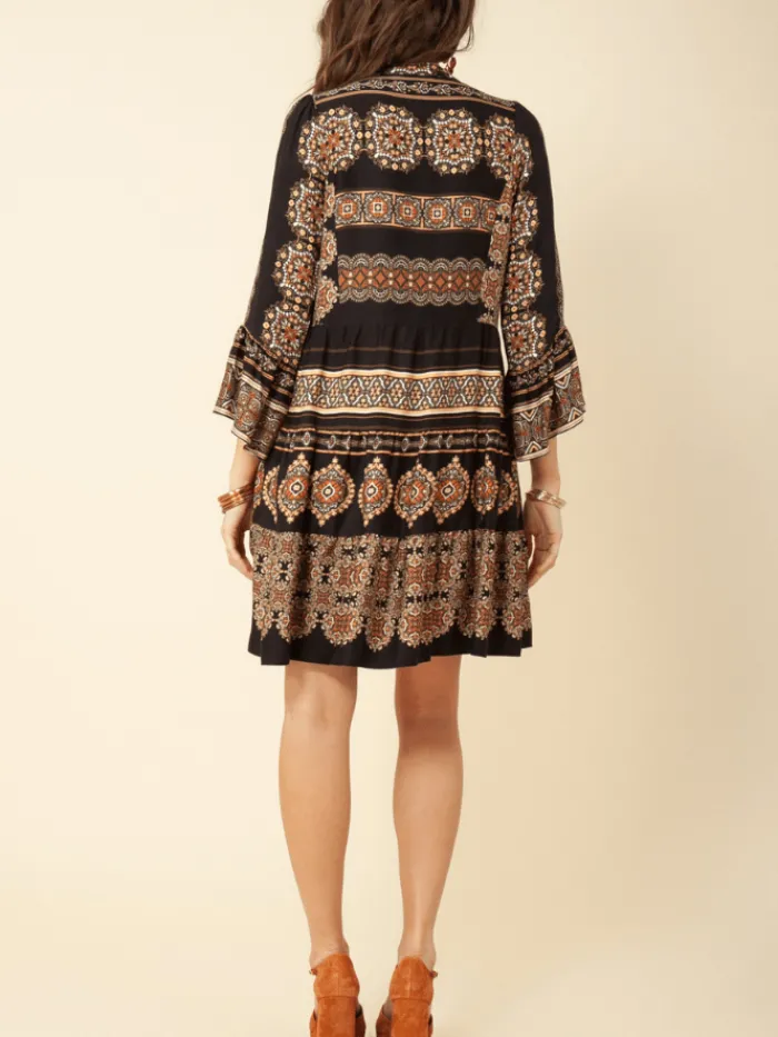 hale_bob_agathe_twill_min_3.webp Hale Bob Dresses | Party Wear^Agathe Twill Mini Dress 37EB6040