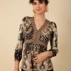 Hale Bob Tops | Luxury Gifts^DESTINY Slim Fit Printed Top 47AA212A