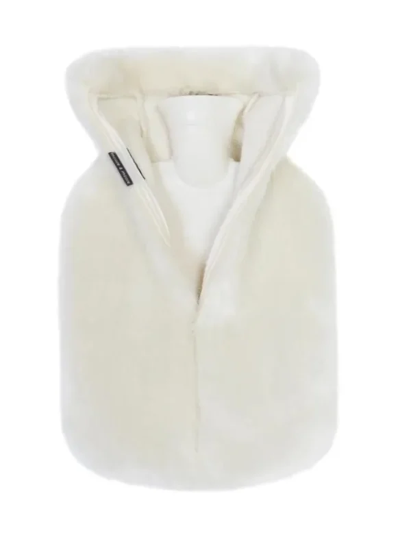 Helen Moore Faux Fur Accessories | Gifts Under £50^(CS) Mini Faux Fur Hot Water Bottle Ermine Cream