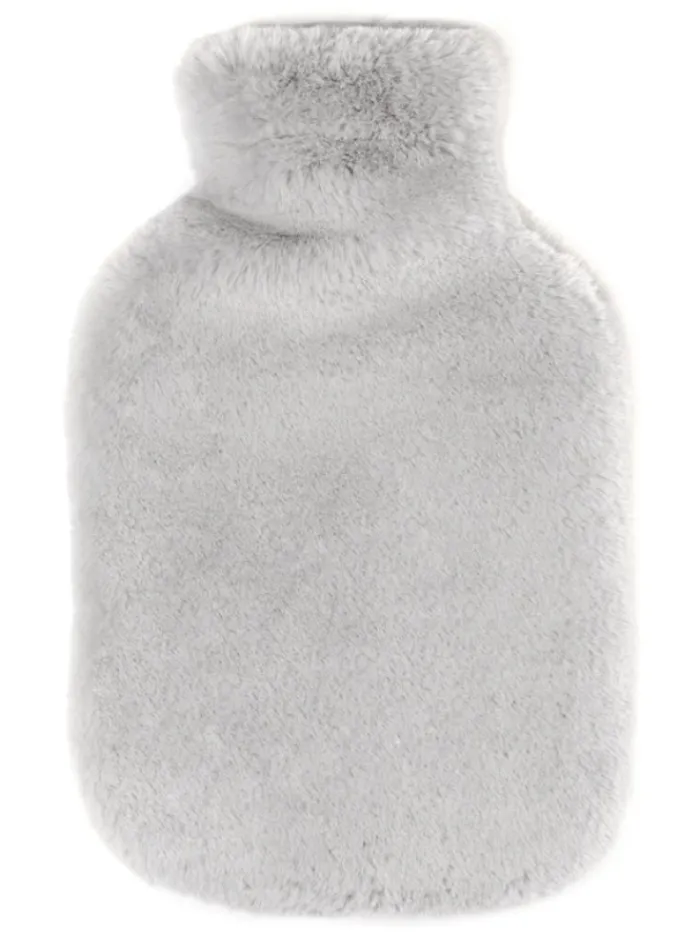 helen_moore_vegan_fur_mis_0.webp Helen Moore Faux Fur Accessories | Faux Fur Home Accessories^Vegan Fur Mist Grey Cloud Hot Water Bottle HBSMIC