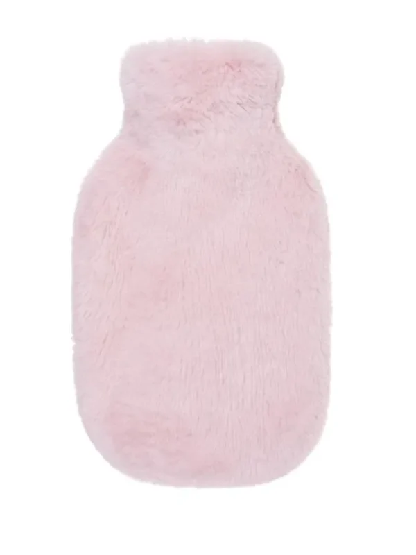 Helen Moore Faux Fur Accessories | Gifts Under £100^Vegan Fur Pink Blossom Cloud Hot Water Bottle HBSBLOC