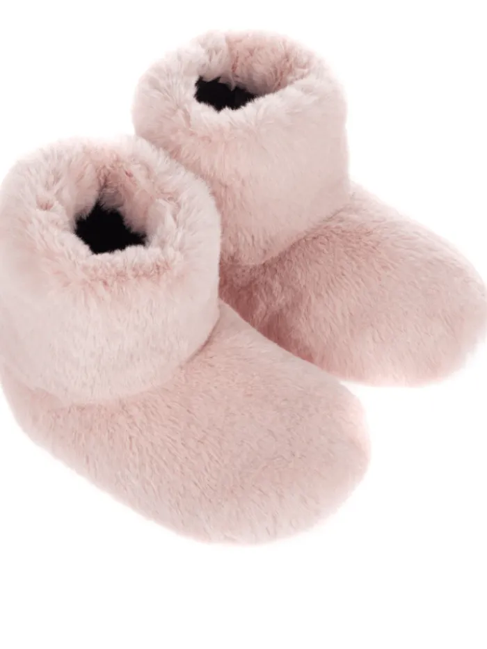 helen_moore_vegan_fur_sli_0-1.webp Helen Moore Footwear | Footwear^Vegan Fur Slipper Boots In Blossom Pink Cloud