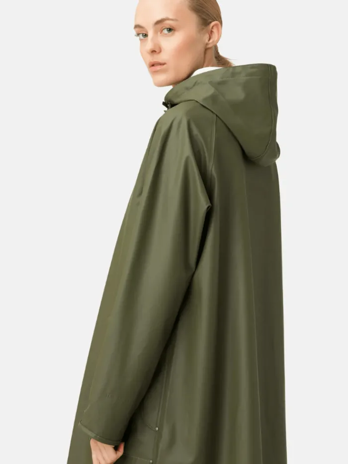 ilse_jacobsen_army_rainco_5.webp Ilse Jacobsen Coats And Jackets | Rainwear^Army Raincoat RAIN71 410