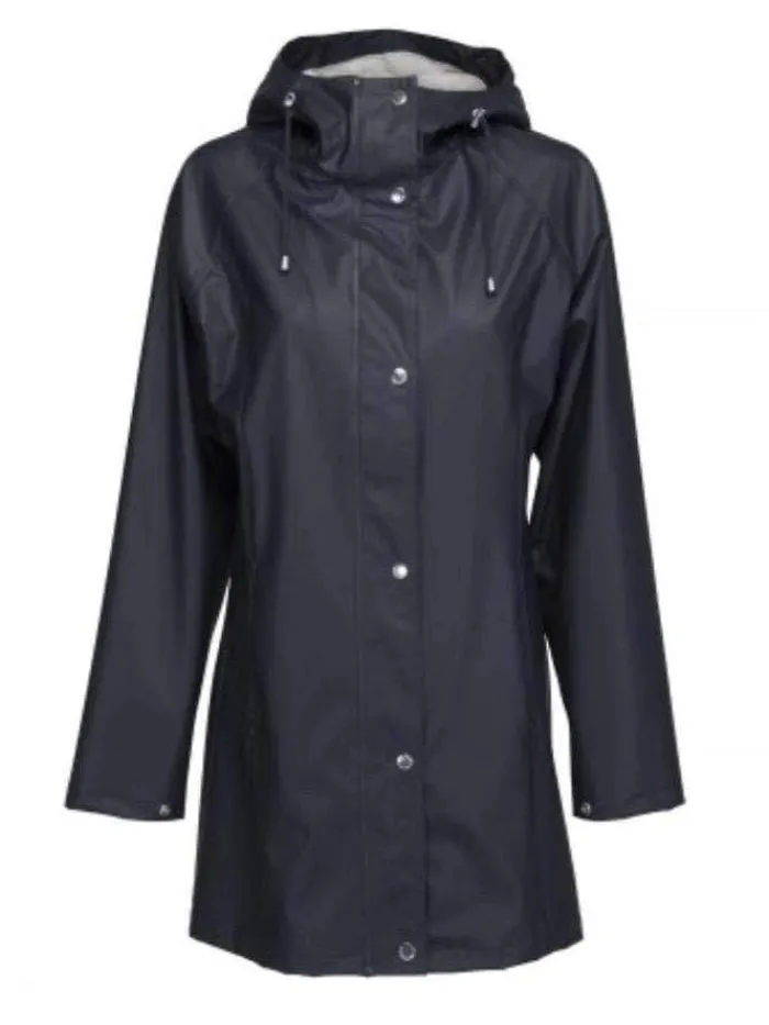 ilse_jacobsen_rain_rainco_1-1.webp Ilse Jacobsen Coats And Jackets | Rainwear^RAIN87 Raincoat Dark Indigo 660