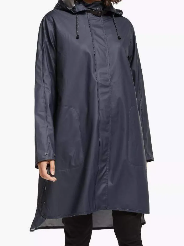 ilse_jacobsen_raincoat_da_0.webp Ilse Jacobsen Coats And Jackets | Rainwear^Raincoat Dark Indigo RAIN71 660
