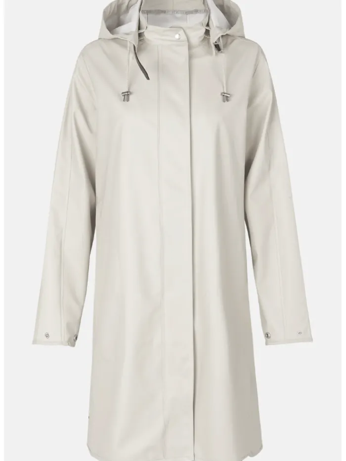 ilse_jacobsen_raincoat_in_0.webp Ilse Jacobsen Coats And Jackets | Rainwear^Raincoat In Milk Creme Rain71 121