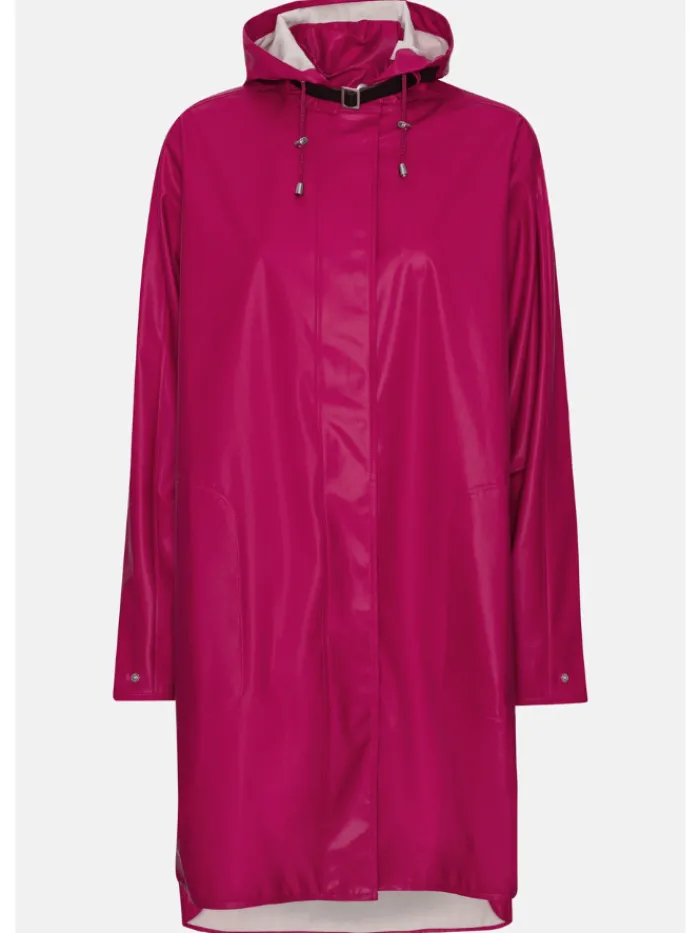 ilse_jacobsen_raincoat_sa_0.webp Ilse Jacobsen Coats And Jackets | Rainwear^Raincoat Sangria Rain 71 933