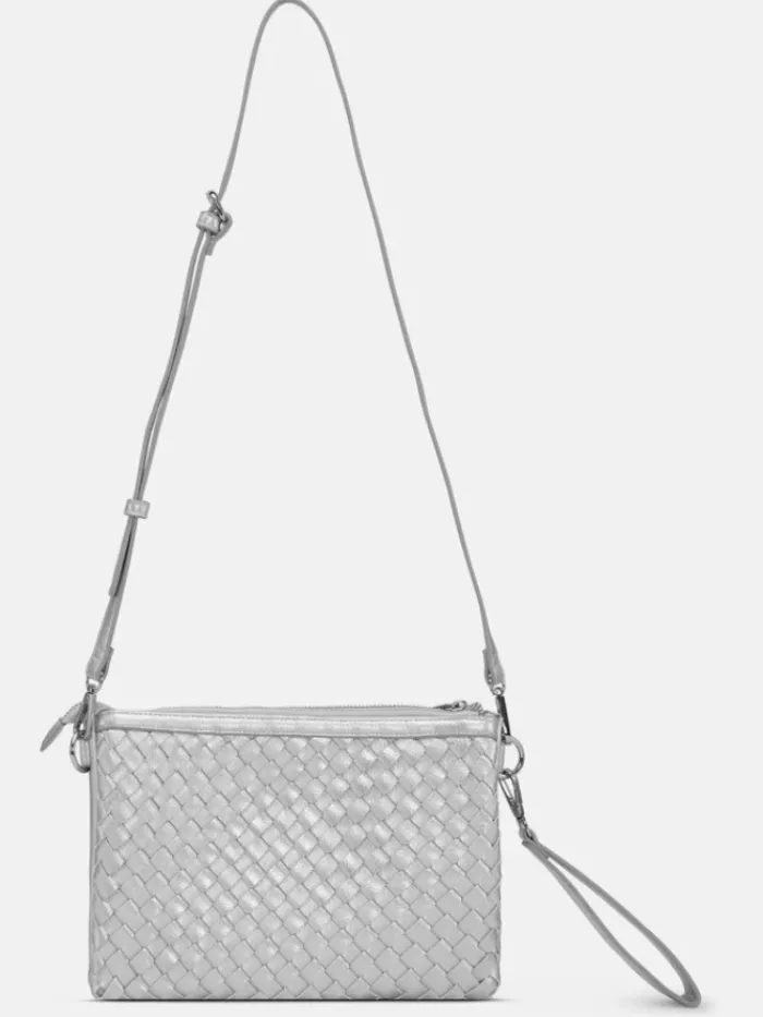 ilse_jacobsen_shoulder_ba_0.webp Ilse Jacobsen Bags | Gifts Under £50^Shoulder Bag In Silver BAG08CB Col 710