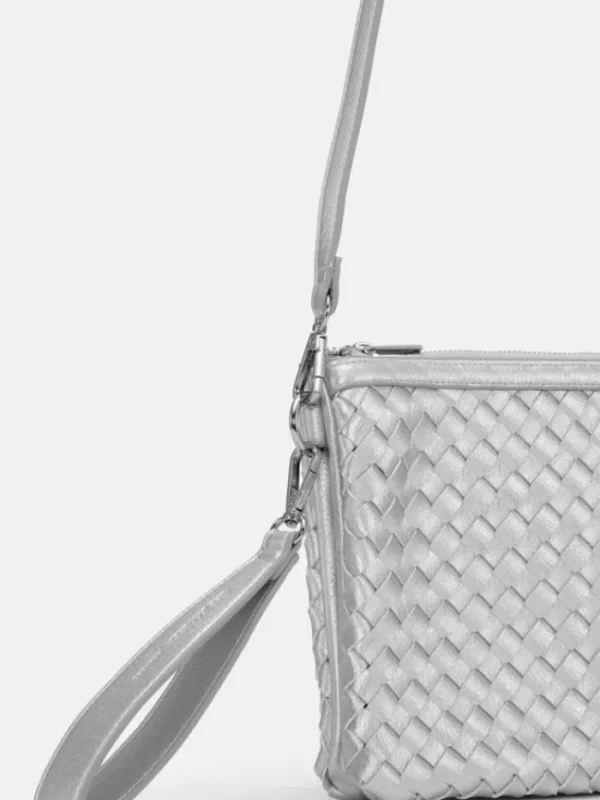 Ilse Jacobsen Bags | Gifts Under £50^Shoulder Bag In Silver BAG08CB Col 710