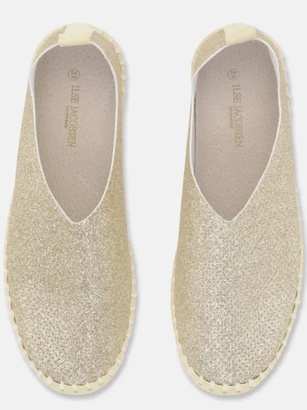 Ilse Jacobsen Footwear | Footwear^Slip On Flats In Platin TULIP3272GB Col 780