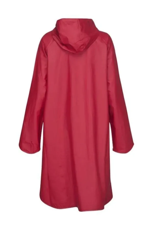 Ilse Jacobsen Coats And Jackets | Rainwear^T Deep Red Raincoat RAIN 71 303