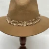 Izzi Hats Gifts Under £50 | Hats & Hair Accessories^Izzi Accessories Fedora Camel Hat With Boucle Tweed Band