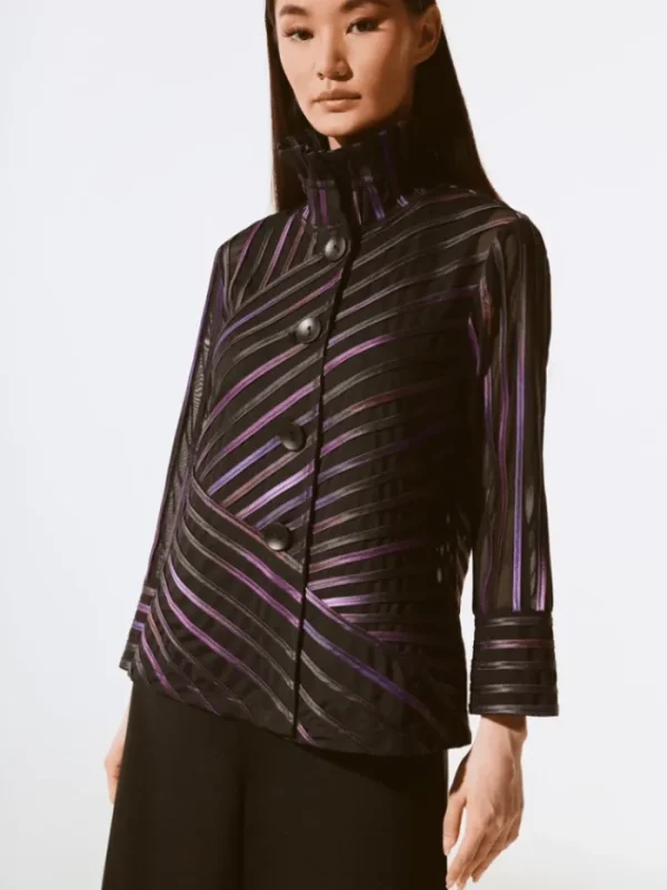 Joseph Ribkoff Coats And Jackets | Party Wear^Abstract Print Soutache Jacket 243777 Col 178