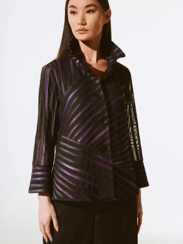 Joseph Ribkoff Coats And Jackets | Party Wear^Abstract Print Soutache Jacket 243777 Col 178
