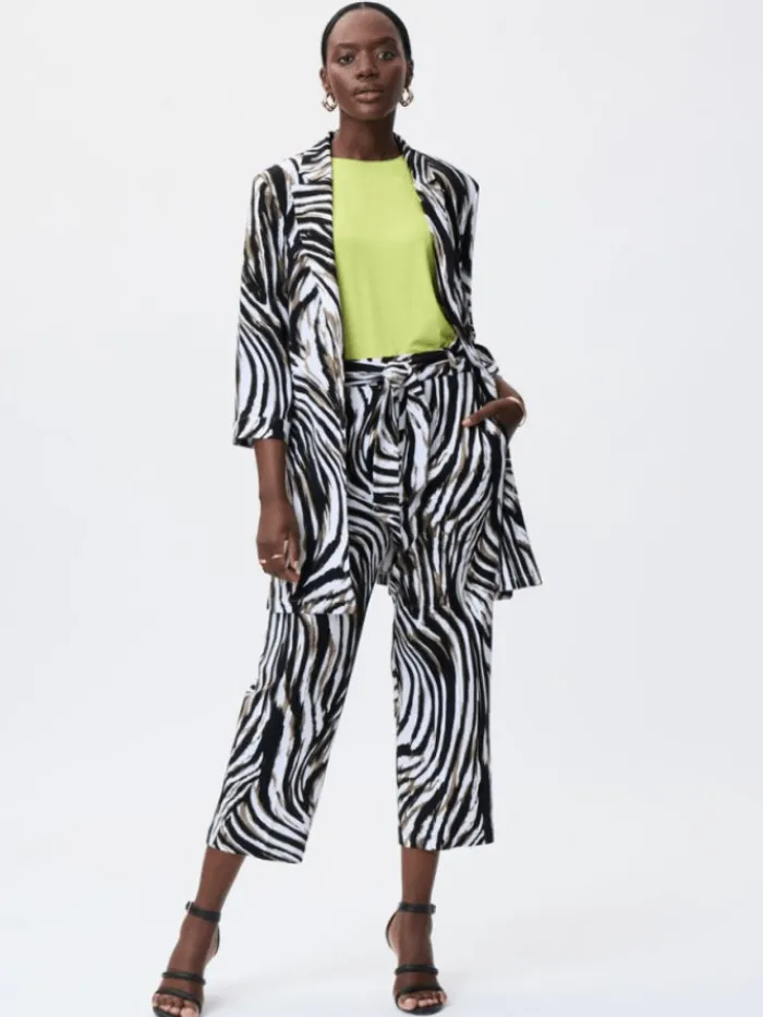 joseph_ribkoff_linen_look_1.webp Joseph Ribkoff Gifts Under £100^Linen Look Animal Print Jacket 231139 2539