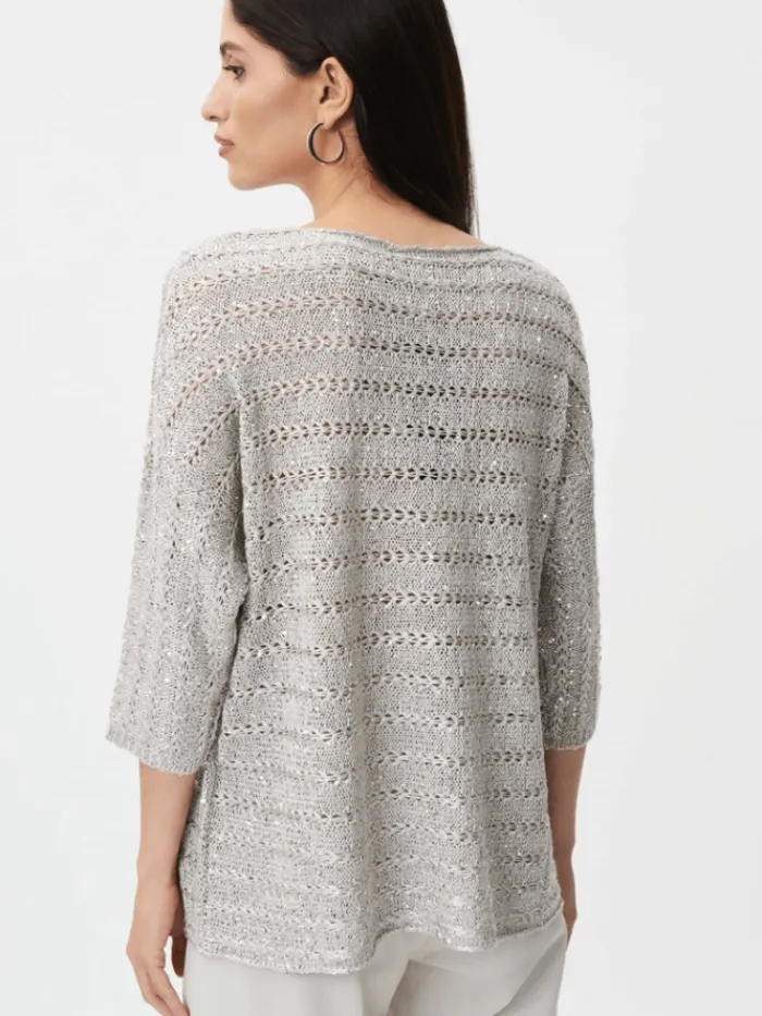 joseph_ribkoff_moonstone__3.webp Joseph Ribkoff Tops | Gifts Under £100^Moonstone Knitted Top 232920 3854