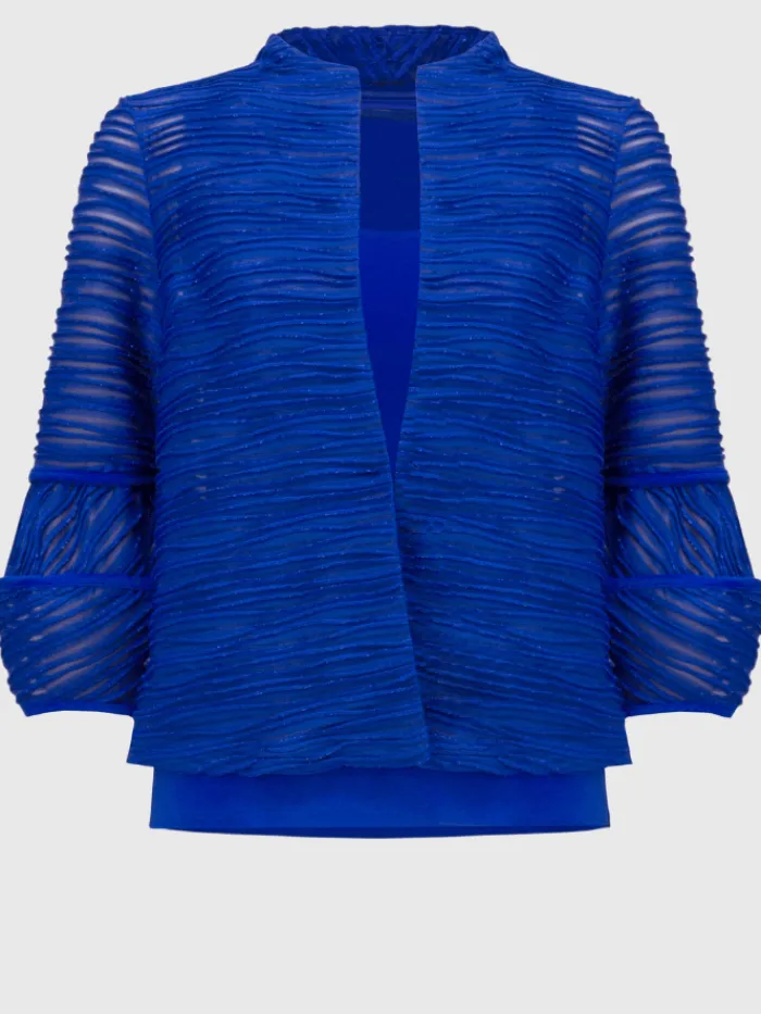 joseph_ribkoff_signature__0-1.webp Joseph Ribkoff Tops | Luxury Gifts^Signature Women's Cascade 2 Piece Set In Royal Sapphire