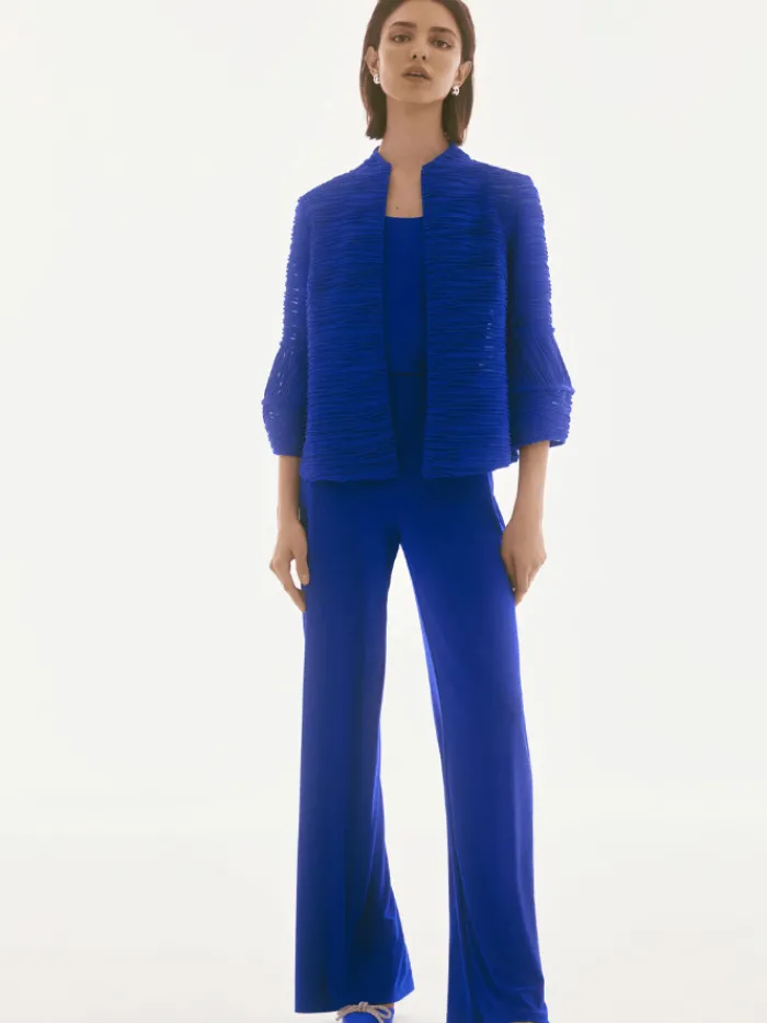 joseph_ribkoff_signature__2-1.webp Joseph Ribkoff Tops | Luxury Gifts^Signature Women's Cascade 2 Piece Set In Royal Sapphire