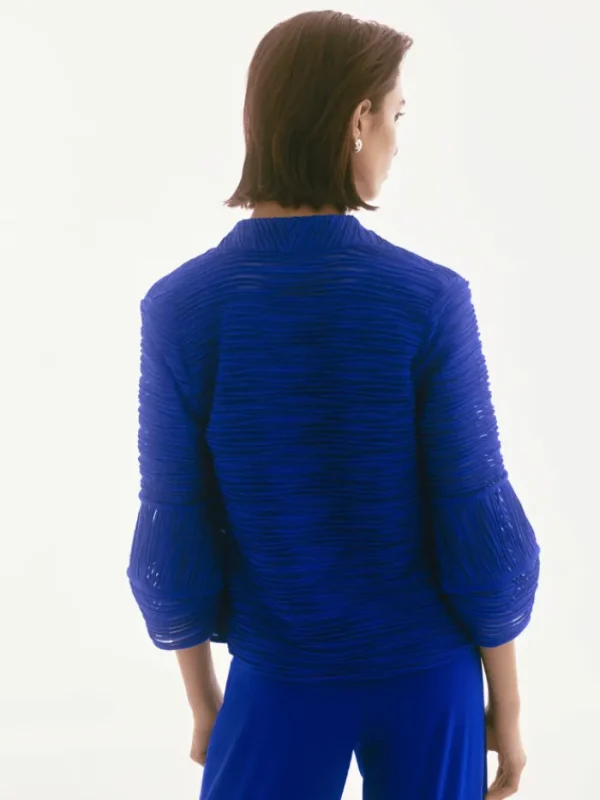 Joseph Ribkoff Tops | Luxury Gifts^Signature Women's Cascade 2 Piece Set In Royal Sapphire