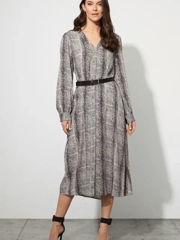 Joseph Ribkoff Dresses | Gifts Under £100^T Animal Print Belted Dress 223155 295