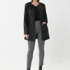 Joseph Ribkoff Coats And Jackets^T Black Faux Leather Studded Jacket 223932 11