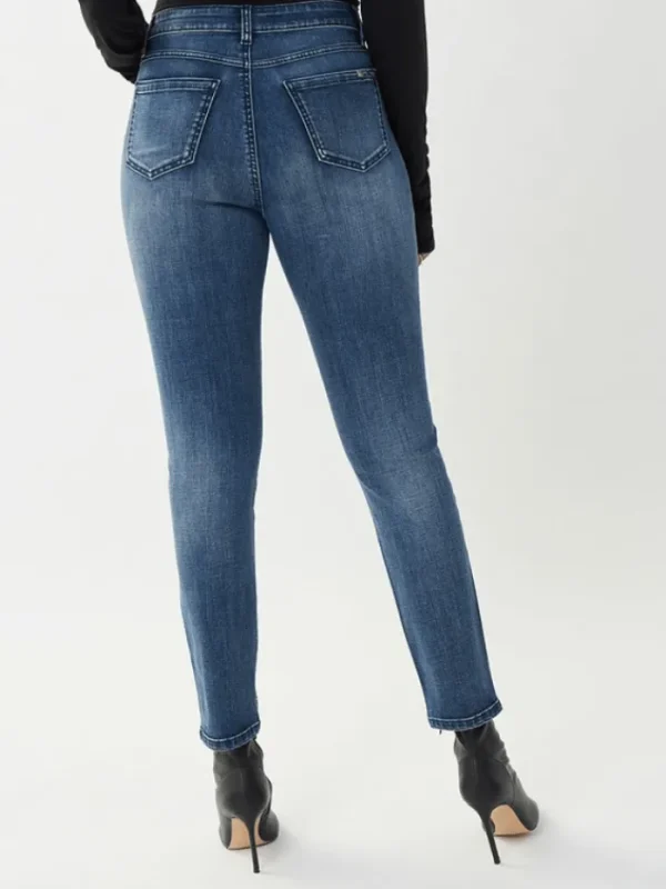 Joseph Ribkoff Gifts Under £50^T Blue Embellished Front Jeans 223935 3699