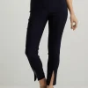 Joseph Ribkoff Gift Sale^T Navy Split Hem Capri Trousers 222135 2166