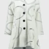 Joseph Ribkoff Coats And Jackets | Luxury Gifts^Women's Abstract Jacquard Sweater Coat 244930 Col 1846