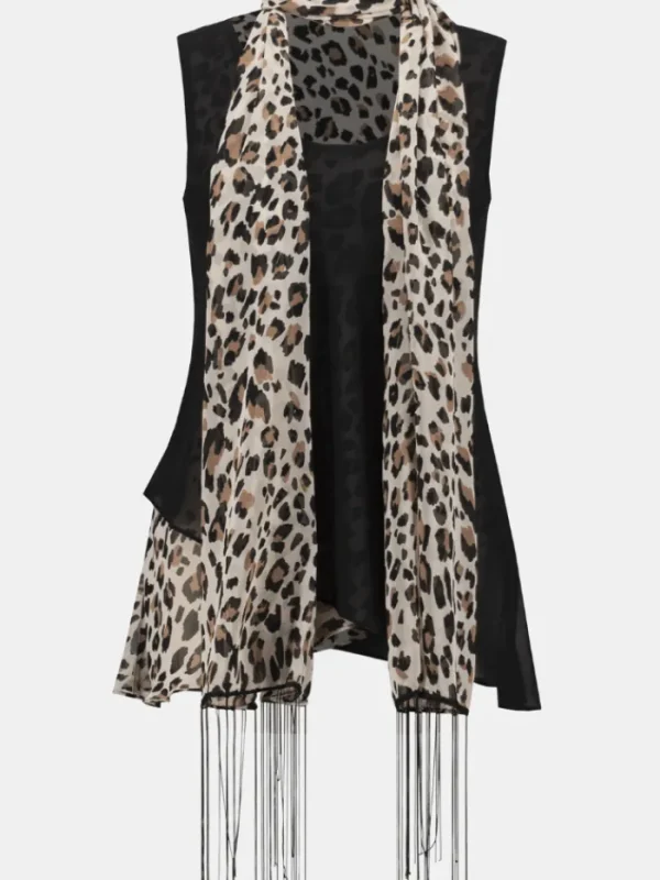 Joseph Ribkoff Tops | Luxury Gifts^Women's Chiffon Animal Print Reversible A-Line Tunic 25