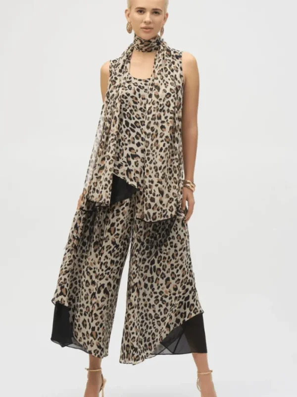 Joseph Ribkoff Tops | Luxury Gifts^Women's Chiffon Animal Print Reversible A-Line Tunic 25