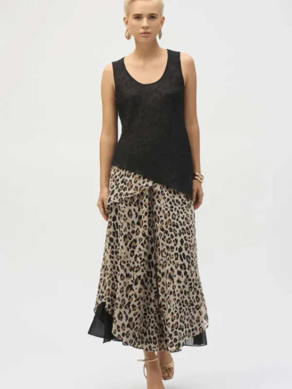 Joseph Ribkoff Tops | Luxury Gifts^Women's Chiffon Animal Print Reversible A-Line Tunic 25