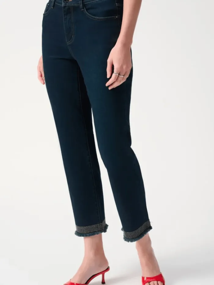 joseph_ribkoff_womens_cla_0.webp Joseph Ribkoff Denim | Gifts Under £250^Women's Classic Straight Leg Indigo Jeans 251931 Col 54