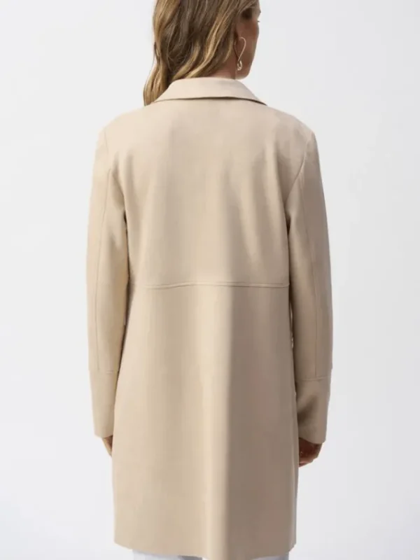 Joseph Ribkoff Coats And Jackets | Luxury Gifts^Women's Scuba Suede Straight Jacket 251941 Col 4370