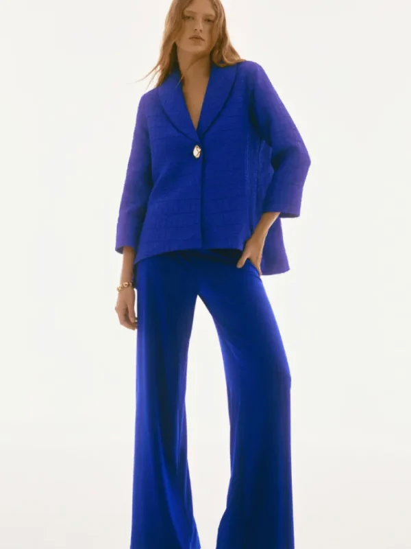 Joseph Ribkoff Trousers | Gifts Under £250^Women's Signature Wide Leg Trousers In Royal Sapphire 2