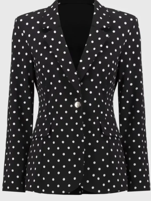 Joseph Ribkoff Coats And Jackets | Luxury Gifts^Women's Silky Knit Dot Print Boxy Blazer 251051 Col 110