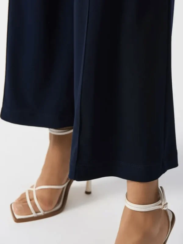 Joseph Ribkoff Trousers | Gifts Under £250^Women's Silky Knit Wide Leg Trousers In Midnight Blue 2