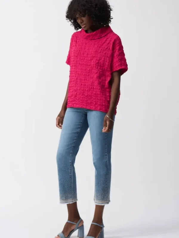 Joseph Ribkoff Denim | Gifts Under £250^Women's Straight Fit Crop Stretch Jeans 251956 Col 593