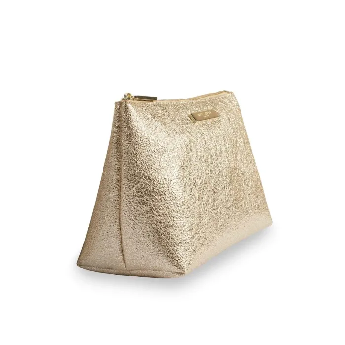 katie_loxton_mia_metallic_1.webp Katie Loxton Make Up Bags | Bags^Mia Metallic Gold Make Up Bag KLB383