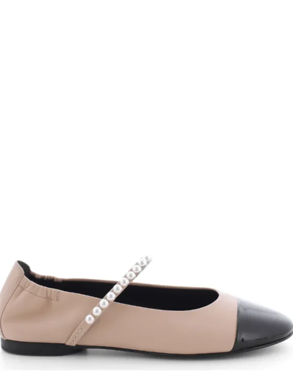 Kennel u0026 Schmenger Footwear | Footwear^Kennel & Schmenger BILLY Flats In Nude With Pearl Strap 31-14080-225