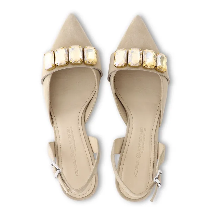 kennel_amp_schmenger_clas_3.webp Kennel u0026 Schmenger Footwear | Footwear^Kennel & Schmenger Classic Slingback Heels Beige 91-77660-405 001