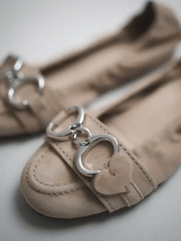 Kennel u0026 Schmenger Footwear | Footwear^Kennel & Schmenger Flat Taupe Suede Malu Shoes 31-10040-483